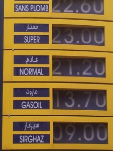 Prix des carburants qui dit mieux
