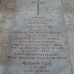 Tombe du cardinal Duval